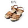 Sandal đế xuồng 8cm Ankle Strap Kosu KS-23001