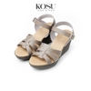 Sandal đế xuồng 8cm Ankle Strap Kosu KS-23001