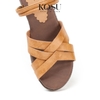 Sandal đế xuồng 2 Way 5cm Kosu KS-23382