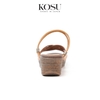 Sandal đế xuồng 2 Way 5cm Kosu KS-23382