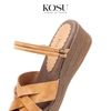 Sandal đế xuồng 2 Way 5cm Kosu KS-23382