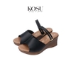 Sandal nữ đế xuồng 2 Way 6cm Kosu KS-23332