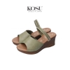 Sandal nữ đế xuồng 2 Way 6cm Kosu KS-23332