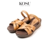 Sandal đế xuồng 2 Way 5cm Kosu KS-23382