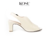 Cao gót da thật 7cm Open Toe Kosu K-23014