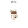 Cao gót da thật 7cm Open Toe Kosu K-23014