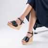 Sandal đế xuồng Rika 9cm Kosu K-25512