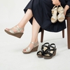 Sandal đế xuồng Ankle Strap 8cm Kosu K-26M28