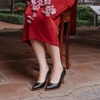 Giày da mũi nhọn 7cm Scarpin Kosu 2015