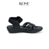 Sandal nữ đế xuồng quai chéo 4cm Kosu K-23363