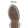 Sandal đế xuồng 8 cm Ankle Strap Kosu KS-23004