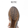 Sandal đế xuồng 9cm Kosu 24020