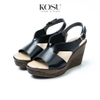 Sandal đế xuồng 9cm Kosu 24020