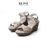 Sandal đế xuồng 8 cm Ankle Strap Kosu KS-23004