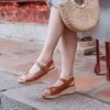 Sandal nữ đế xuồng 4cm Kosu K-23460