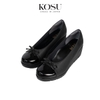 Giày da phối nơ 5,5cm Kosu K-25648