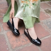 Giày da 5,5cm Slingback Kosu K-25661