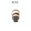 Sandal nữ đế xuồng 2 Way 6cm Kosu KS-23332