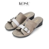 Dép đế xuồng phối belt 4,5cm Kosu 1681