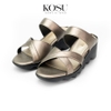 Dép đế xuồng quai ngang 5cm Kosu 23118