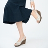 Sandal đế xuồng 8cm Slingback Kosu 24980