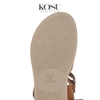 Sandal đế xuồng 5,5cm Cushii Kosu K-24211