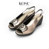 Sandal đế xuồng 8p hoa trà Kosu K-24313