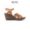 Sandal đế xuồng 8cm Ankle Strap Kosu KS-23001