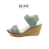 Sandal nữ đế xuồng 8cm Kosu K-20932