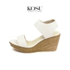 Sandal nữ đế xuồng 8cm Kosu K-20932