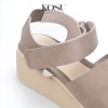 Sandal đế xuồng 5,5cm Cushii Kosu K-24003