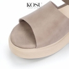 Sandal đế xuồng 5,5cm Cushii Kosu K-24003