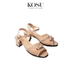 Sandal cao gót ankle strap 5,5cm Kosu K-25080