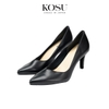 Giày da mũi chữ V Classic 8cm Kosu K-24017