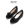 Giày da phối nơ 5,5cm Kosu K-26637