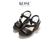 Sandal đế xuồng Ankle Strap 8cm Kosu K-26M28