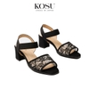 Sandal cao gót ankle strap 5,5cm Kosu K-25090