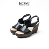 Sandal đế xuồng 9cm Kosu K-24020