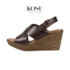 Sandal nữ đế xuồng 8cm Kosu K-22978