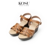 Sandal đế xuồng 8cm Ankle Strap Kosu KS-23001