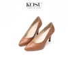 Giày da mũi chữ V Classic 8cm Kosu K-24017