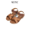 Sandal nữ đế xuồng quai chéo 4cm Kosu K-23363