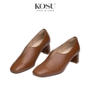 Giày da cao cấp cắt V 5cm Kosu K-24401