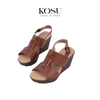 Sandal nữ đế xuồng 8cm Kosu K-22962