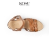 Sandal đế xuồng 8cm Ankle Strap Kosu KS-23001