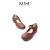 Giày da nữ quai ngang 3,5cm Kosu 49532