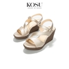 Sandal đế xuồng Ankle Strap 8cm Kosu K-26M28