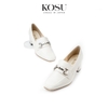 Giày da mũi vuông 5cm Loafer Kosu 2016
