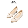 Giày cao gót đính nơ 5cm Kosu K-25379