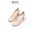 Giày cao gót mũi tròn 7cm Kosu K-26024